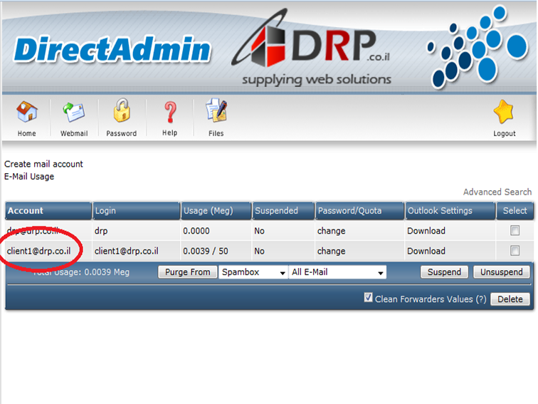 חשבון חדש חשבון חדש
